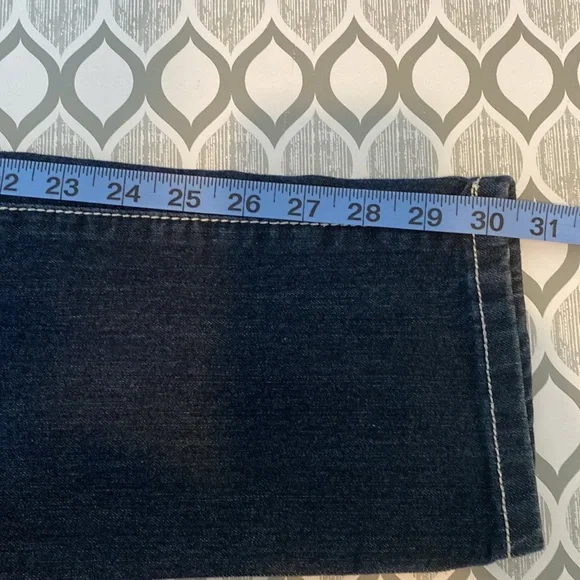 One Lone Authentic Denim. Embellished Jeans. Size 12 , 30” inseam. - Picture 7 of 7